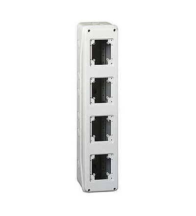 13994 Kaedra, rozhranní, 138x610mm, 4 otvory, Schneider Electric
