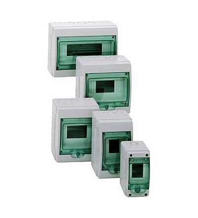 13960 Modulární mini Kaedra, 1 otvory, 12modulů, 1 svorkovnice, Schneider Electric