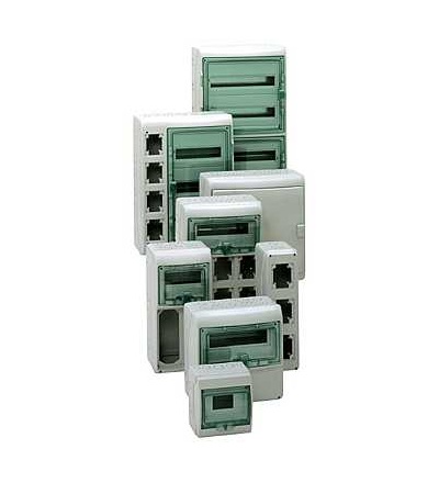 13197 Kaedra, víceúčelová, 448x460mm, 17 předprolisy, Schneider Electric