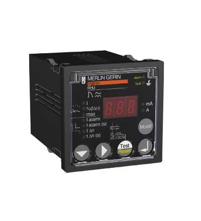 28570 Ochranné relé na reziduální proud RHU, 0,03..30A, 0..5 s, 48 V, Schneider Electric
