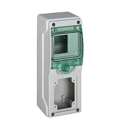 13175 Vývodová Kaedra, 1 otvorů, 1x4modulů, 1 svorkovnice, Schneider Electric