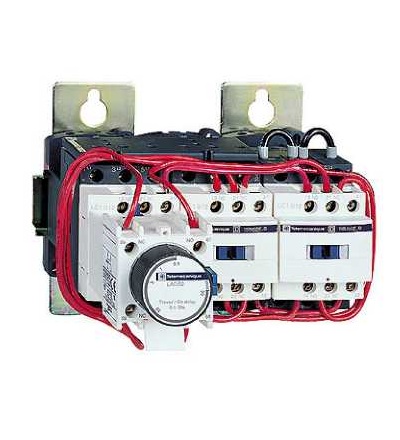 LC3D115E7 Spouštěč hvězda, trojúhelník na montážní desku, TeSys LC3-D, cívka 48 V AC, Schneider Electric