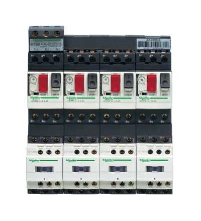 GV2DM110BL Kombinovaný spouštěč, TeSys GV2-DM, 4...6,3A, cívka 24 V DC, Schneider Electric
