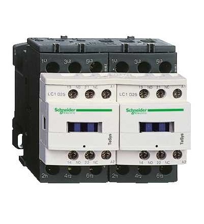 LC2D115004M7 TeSys D reverzační stykač, 4p(4Z), AC-1, ? 440 V 200A, 220 V AC cívka, Schneider Electric