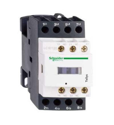 LC1D258D7 TeSys D stykač, 4p(2Z+2V), AC-1, ? 440 V 40A, 42 V AC cívka, Schneider Electric