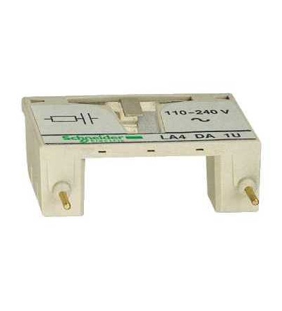 LA4DA1E TeSys D, odrušovací člen, RC obvod, 24...48 V AC, Schneider Electric