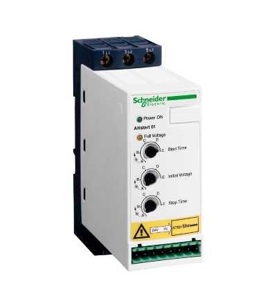 ATS01N212QN Softstartér pro asynchonní motor, ATS01, 12A, 380..415V, 5,5 kW, Schneider Electric