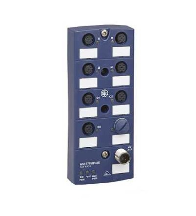 ASI67FMP43E AS-Interface-vzd. M12 připojení-V2,1-rozšiř. A/B-4 I-3 O-IP67, Schneider Electric