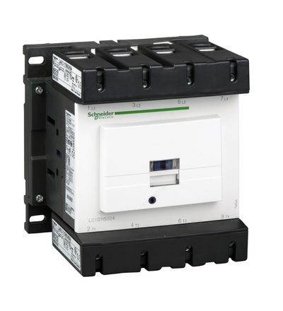LC1D115004F7 TeSys D stykač, 4p(4Z), AC-1, ? 440 V 200A, 110 V AC cívka, Schneider Electric