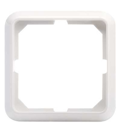 204104 ELSO Fashion, cover frame, 1 gang, duro, pure white, Schneider Electric