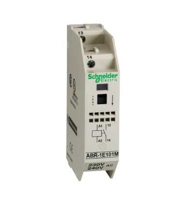 ABR1E101M Input interface module, 17,5mm, electromechanical, 230/240 V AC, 1 NO, Schneider Electric