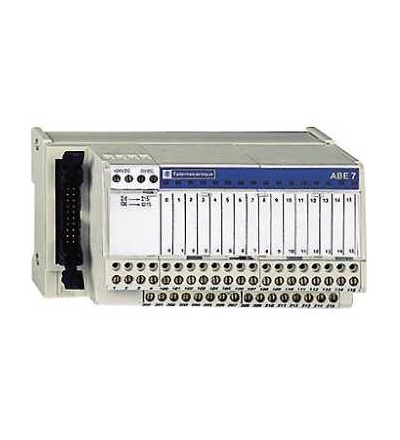 ABE7H16R21 Pasiv. připoj. zákl. ABE7, 16 vstupy nebo výstupy, LED, Schneider Electric