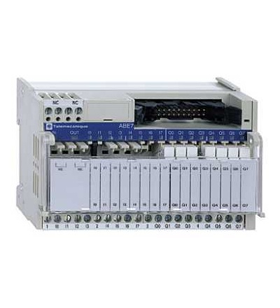 ABE7R16T111 Sokl, výstupní relé svorkovnice ABE7, 16 kanálů, relé 5mm, Schneider Electric