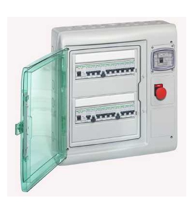 13991 Modulární Kaedra s rozhraním, 448x460mm-24mod.-3 otvorů, Schneider Electric