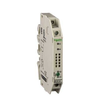 ABR2E115F Input interface module, 9,5mm, electromechanical, 115..127 V AC, 1 NC, Schneider Electric
