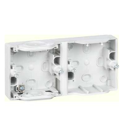 ENN37714 Double box grey H assemb+E+Lbl, Schneider Electric