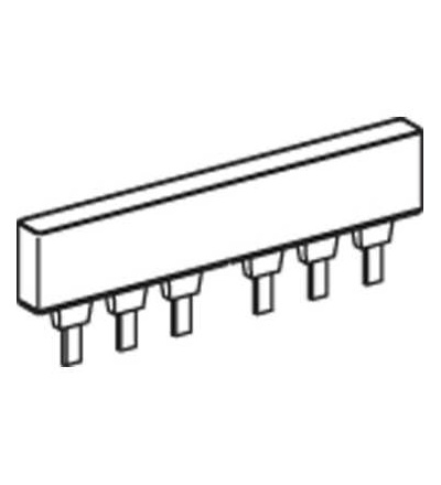 49861 Hřebenová spojka, pro 2 přístroje 3p, pro ISFT100, Schneider Electric