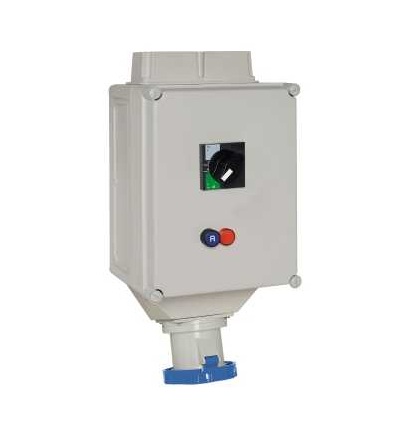 82491 PratiKa blokovaná zásuvka , 125A, 3p+E, 200...250 V AC, IP65, Schneider Electric
