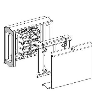 KSA250FA4 Canalis-adapter na staré vedení KS, Schneider Electric