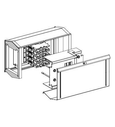 KSA800FA4 Canalis, adaptér pro starý KS, 800A, Schneider Electric
