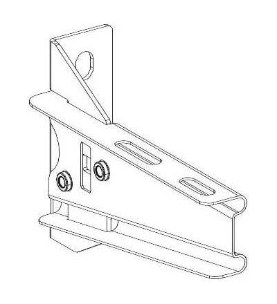 KFBCA81100 Canalis-konzole 100 MM, Schneider Electric