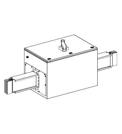 KTC1000SL71 KT 1000 Cu ISOLATOR UNIT NA, Schneider Electric