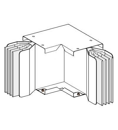 KTA4000LP4A2 KT 4000 Al horizontální koleno N2, Schneider Electric