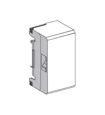 KNB16CM2 Canalis, vývodní konektor s C60, 16A, volba fáze, L+N+PE, IP41, Schneider Electric
