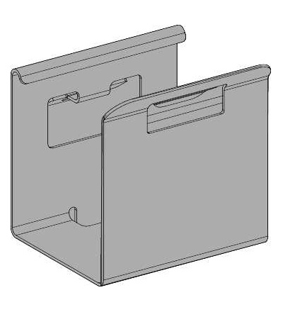 KBB40ZFG1 Canalis-držák kabelového žlabu 25MM, Schneider Electric