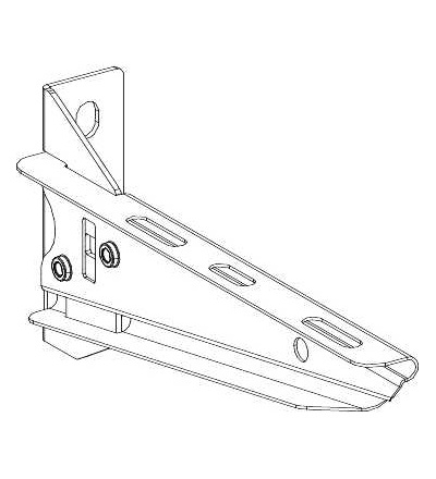 KFBCA81200 Canalis-konzole 200 MM, Schneider Electric