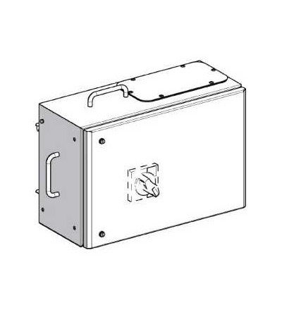 KSB400DC5 Canalis, vývodní skříň, 400A pro Compact NSX, 3L+PEN, Schneider Electric