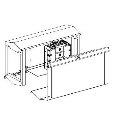 KSA500FR425 Canalis-redukce velikost1 na velikost2, Schneider Electric