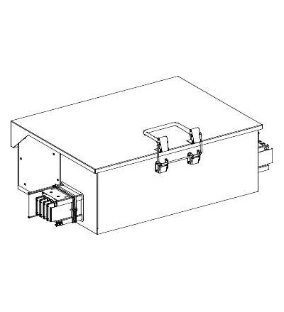 KSB630SE5 Canalis-vývodní skříň 630A pojistková- 3L+PEN, Schneider Electric