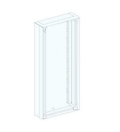08064 Wall-mounted enclosure 2 rows+6M free Prisma Pack250 IP30, Schneider Electric