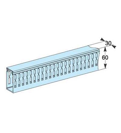 04257 Prisma Plus, G & P System, 4 horiz. kabelové žlaby, D=450mm, Schneider Electric