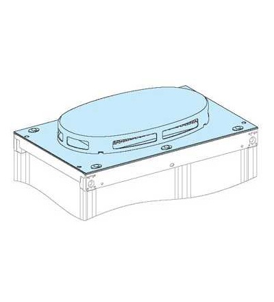 08476 Prisma Plus, P System, odvětrávací střecha IP30, Š=650mm, H=400mm, Schneider Electric