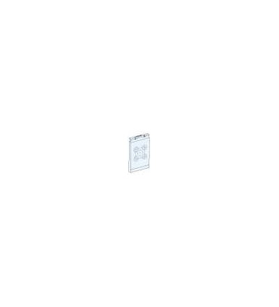 03900 Prisma Plus, G & P System, Plná montážní panel pro přístroje 72x72mm, Schneider Electric