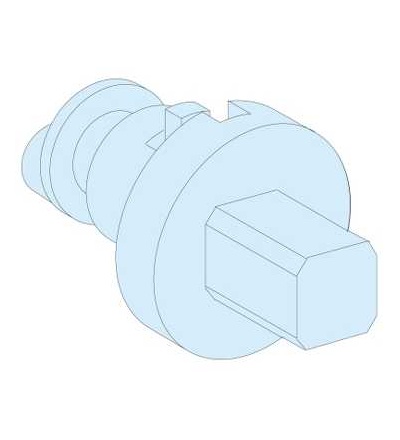 09948 Prisma Plus, G system, vložka se čtvercovým trnem 8mm, IP55, Schneider Electric