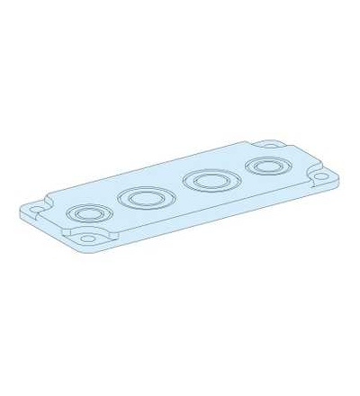 08892 Prisma Plus, G System, speciální spodní deska FL21 15x21/23mm, Schneider Electric