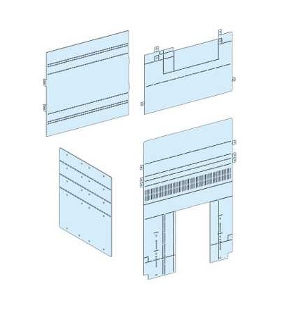 04852 Prisma Plus, P System, kryt čelních vývodů pro vertik. NS1600, NT, Schneider Electric