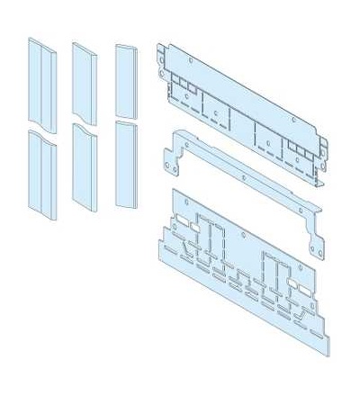 04922 Prisma Plus, P System, boční přepážka pro boční vertik. přípojnice, Schneider Electric