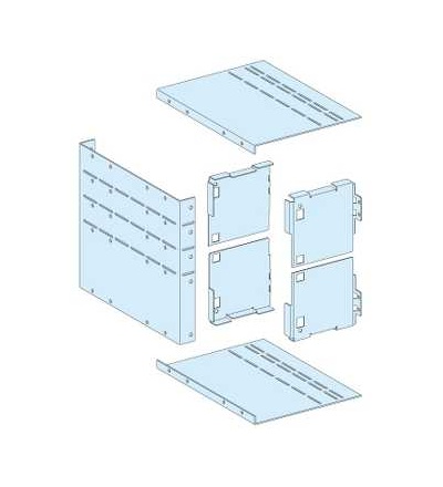 04953 Prisma Plus-P System-kryt formy 4 na připojovací sadu-3 až 5 výškových dílců, Schneider Electric