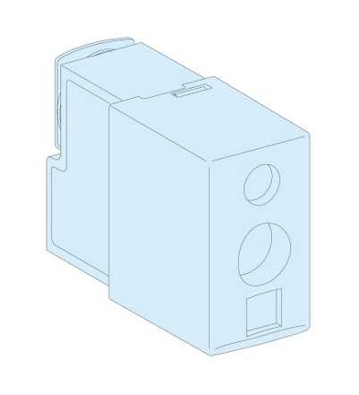 04152 Prisma Plus, G & P System, 12 odbočných bloků Linergy BW se svorkami 16mm2, Schneider Electric