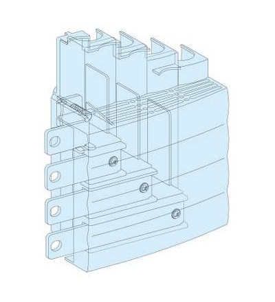 04066 Prisma Plus, G System, připojovací blok pro NSX, INS250 napájené shora, Schneider Electric