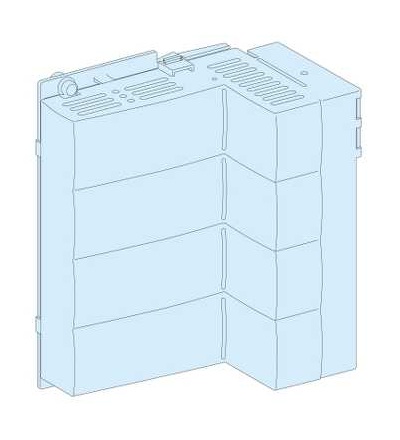 04070 Napájecí blok Linergy BW pro horiz. NSX400, Schneider Electric