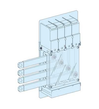 04076 Prisma Plus, G System, vstupní připojovací blok pro NSX630 v propoj. oddílu, Schneider Electric