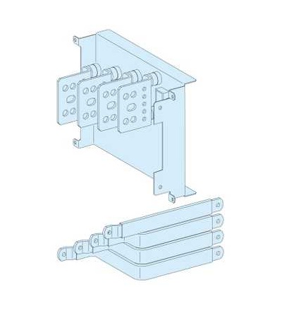 04456 Prisma Plus, P System, připojovací sada pro NSX630 pevný s páčkou, 4p, Schneider Electric