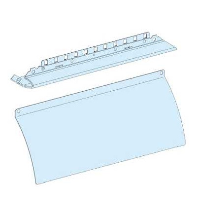 01052 Prisma Plus, G System, přední část nového soklu Š=600mm, Schneider Electric