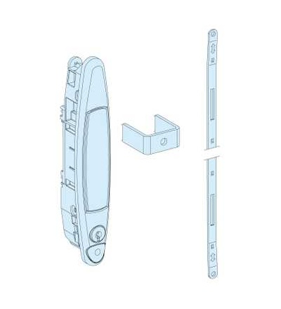 01221 Prisma Plus, P System, nová rukojet, retrofit, Schneider Electric