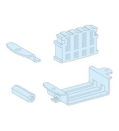 01211 Prisma Plus, G & P System, držák sběrnic Powerclip, 630A, Schneider Electric